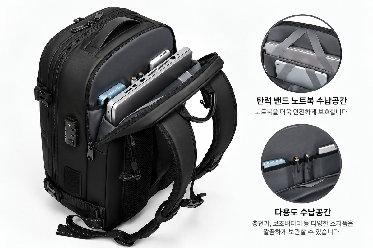 충격 걱정 없이 안전하게 보관